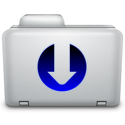 Ion Downloads Folder Icon 256x256 png